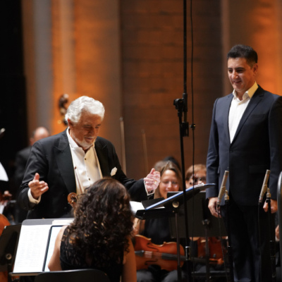 Placido Domingo and Eduard Topchjan - 08.10.2024
