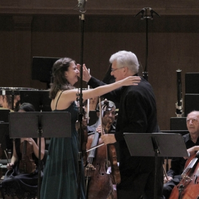 Diana Adamyan and Pinchas Zukerman