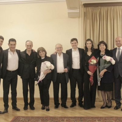 Narek Hakhnazaryan, Eduard Topchjan, Khachatur Almazyan, Gayane, Suren Hakhnazaryan and Tigran Hakhnazaryan