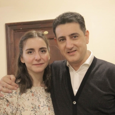 Diana Adamyan and Eduard Topchjan