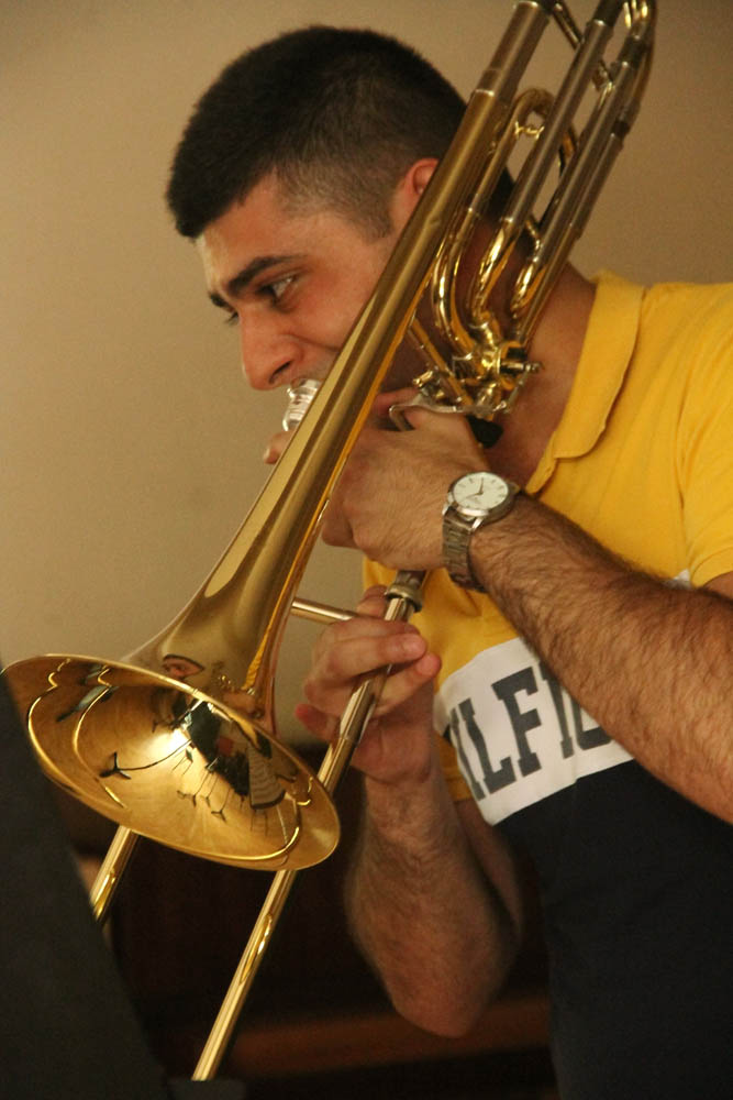 Stepan Amaryan, trombone